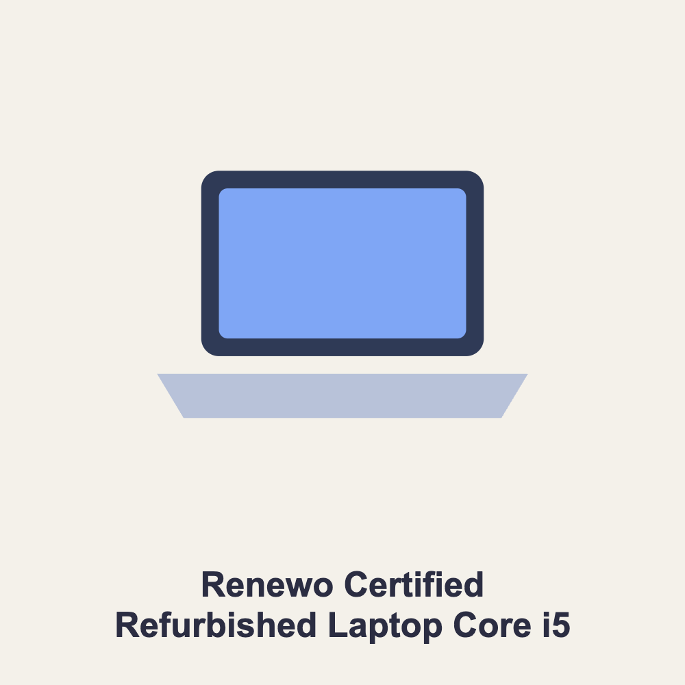 Renewo Certified Refurbished Laptop Core i5 8 GB 256 GB