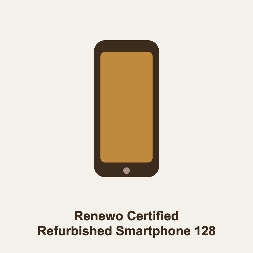 Renewo Certified Refurbished Smartphone 128 GB