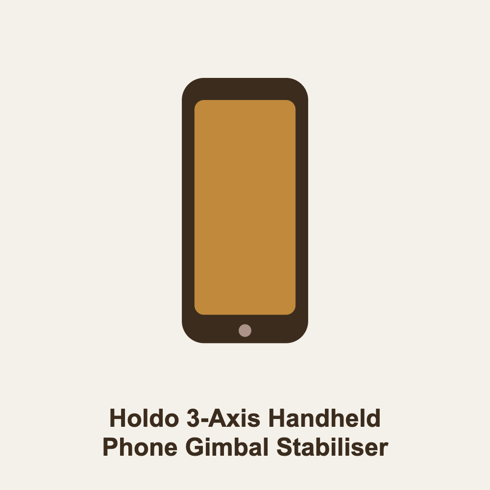 Holdo 3-Axis Handheld Phone Gimbal Stabiliser