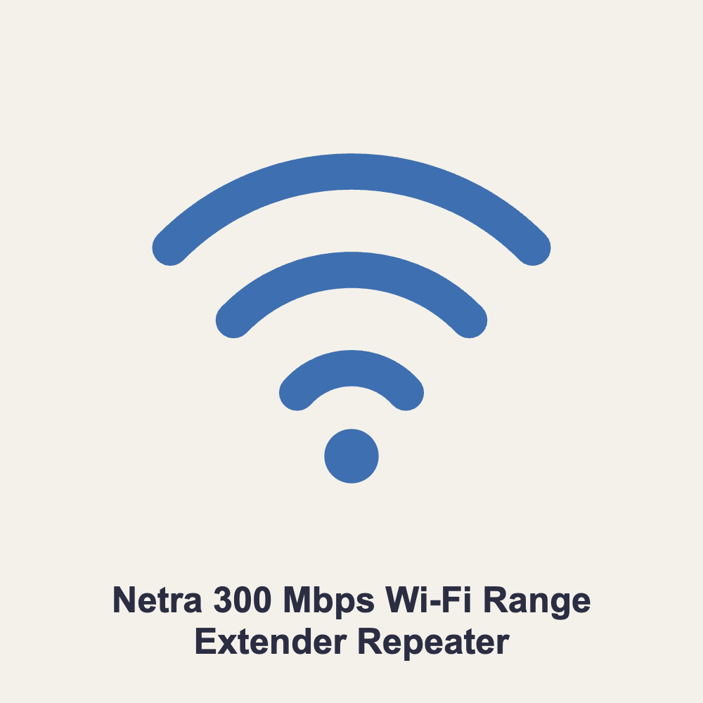 Netra 300 Mbps Wi-Fi Range Extender Repeater