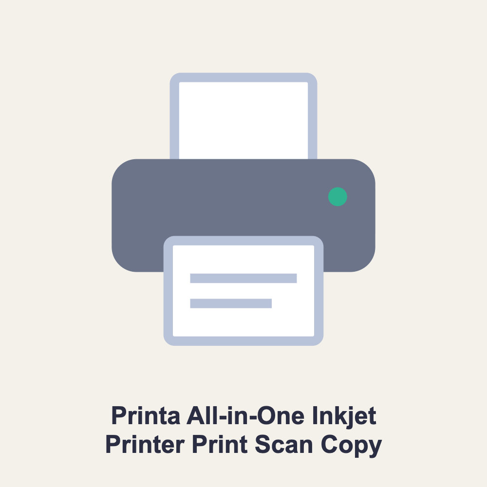 Printa All-in-One Inkjet Printer Print Scan Copy