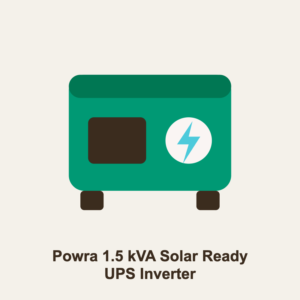 Powra 1.5 kVA Solar Ready UPS Inverter