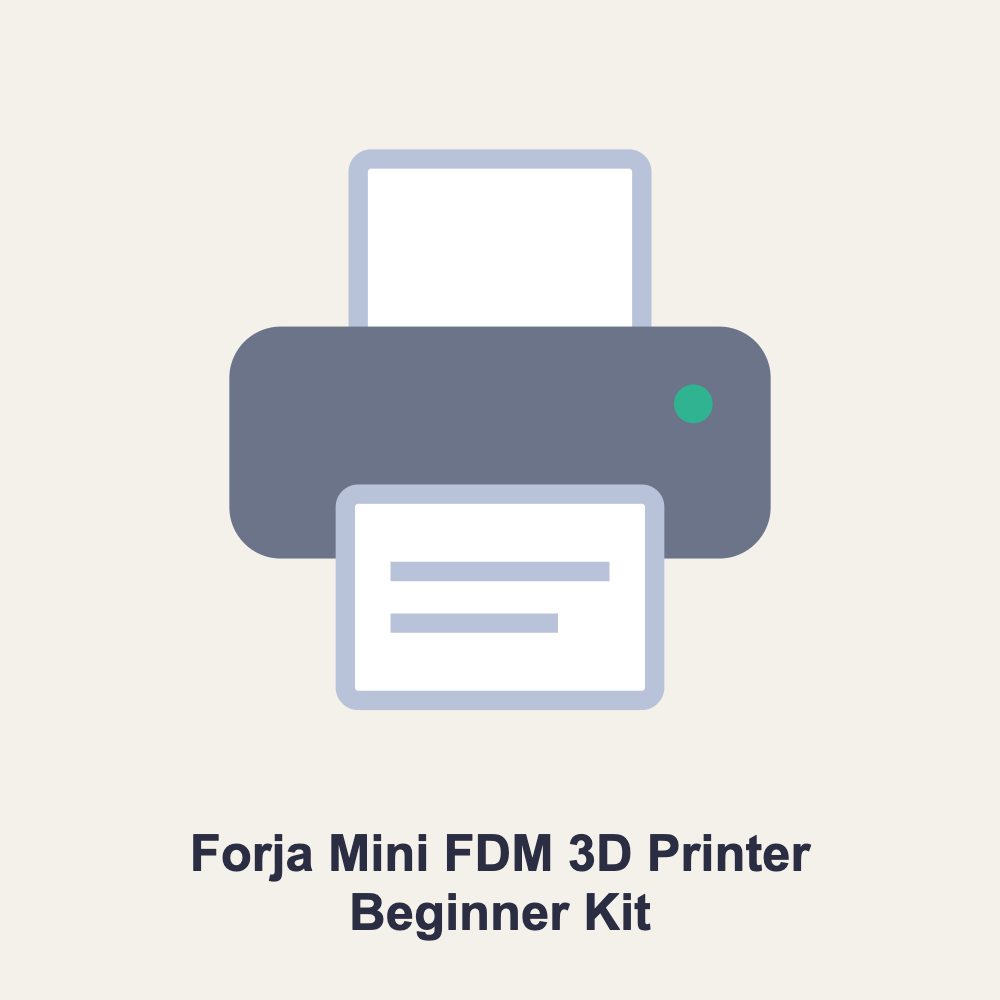 Forja Mini FDM 3D Printer Beginner Kit