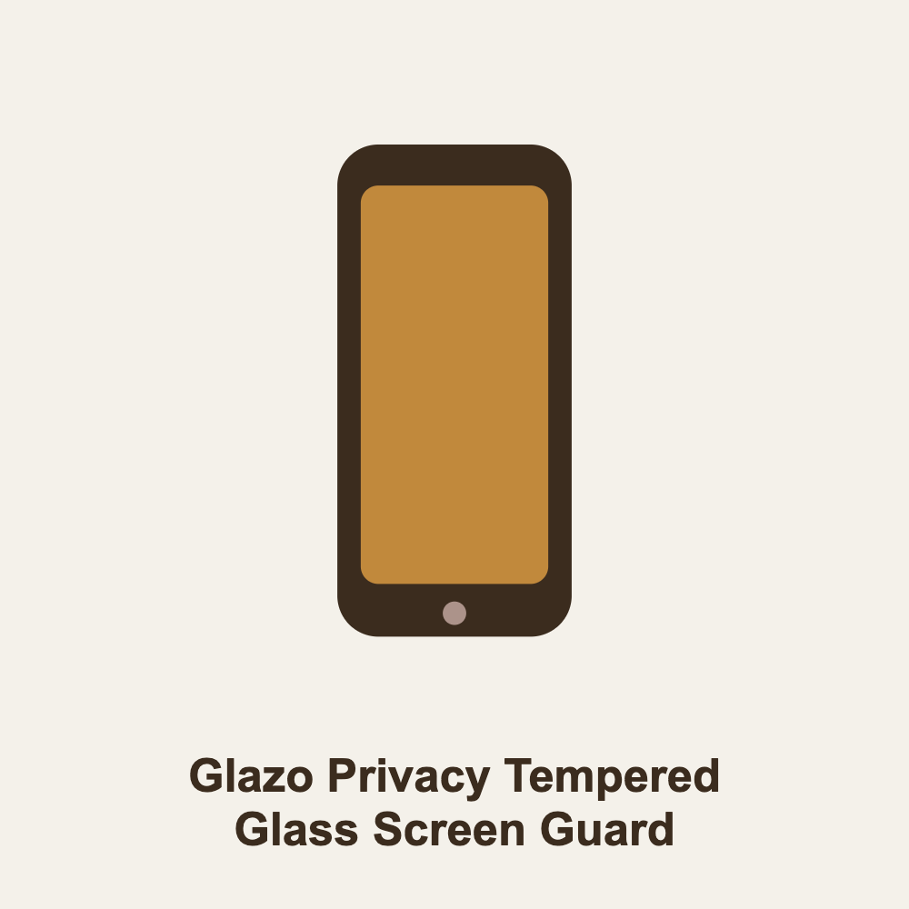 Glazo Privacy Tempered Glass Screen Guard